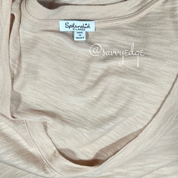 Splendid Everly Slub V-Neck Tee - Picture 8 of 9